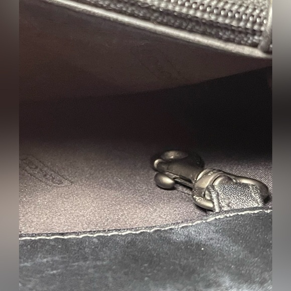 Tan and Black Coach Purse - Picture 8 of 10